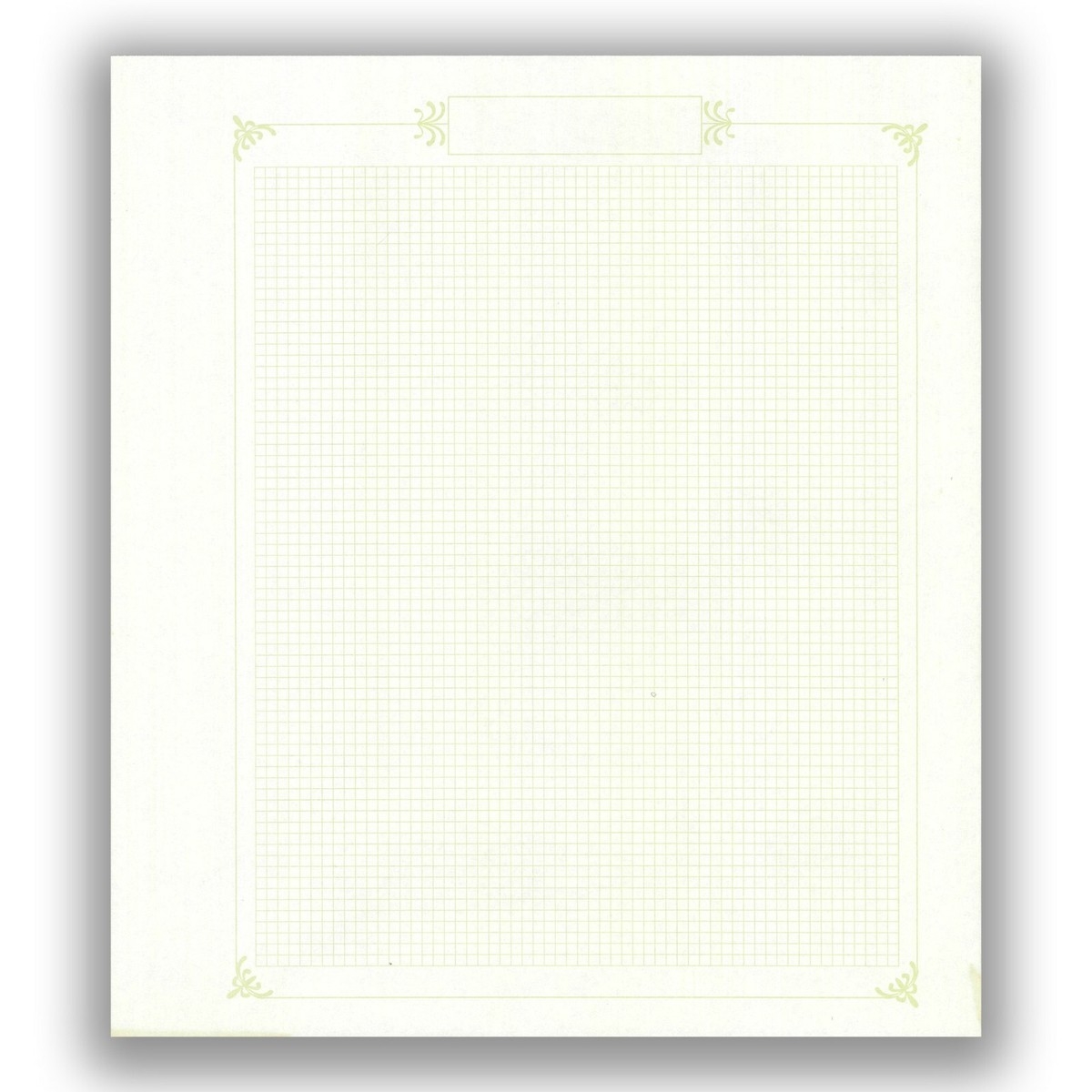 Large Blank Leaves Pages For Stamps W Border Grid Graph 267x300mm Pack 100 EBay Large Blank Leaves Pages For Stamps W Border Grid Graph 267x300mm Pack 100 EBay