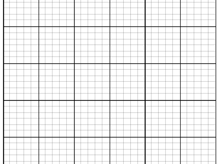 Large Graph Paper Printable Template In PDF Worksheets Library