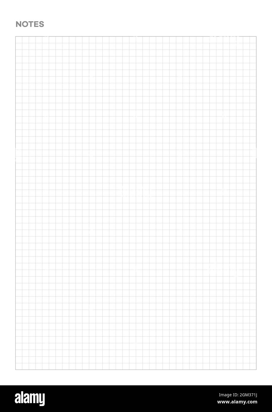 Line Grid Document Template Illustration For Memo Schedule Planner Diary Etc Grid Paper Stock Photo Alamy