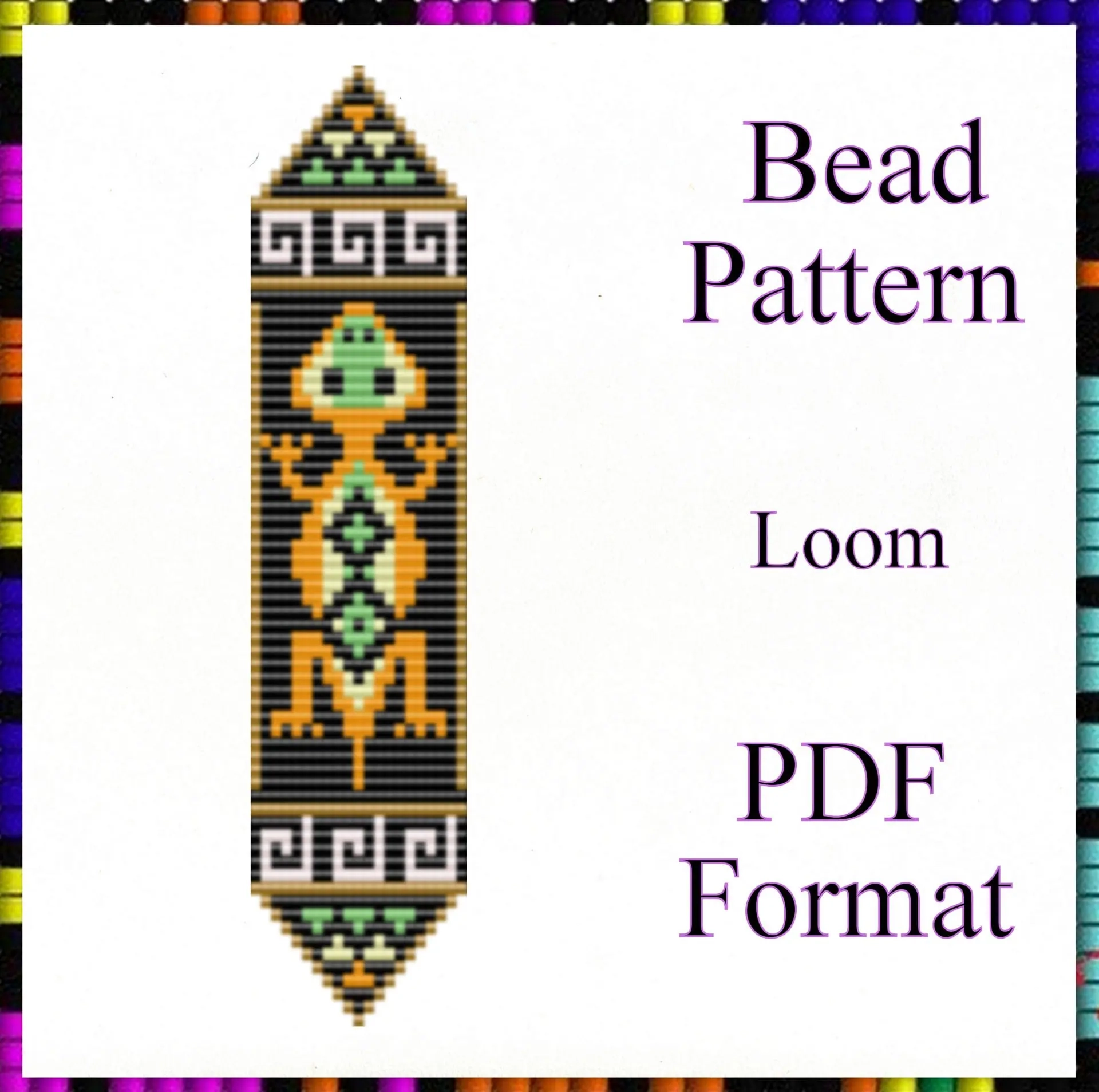 Seed Bead Loom Graph Paper