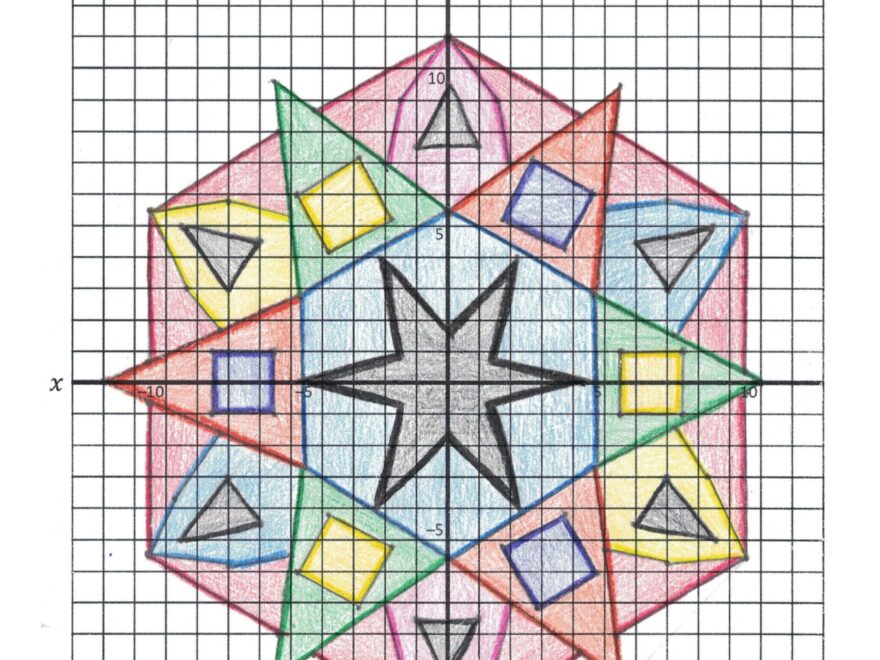 Mandala Coordinate Graphing Picture 2 Funrithmetic