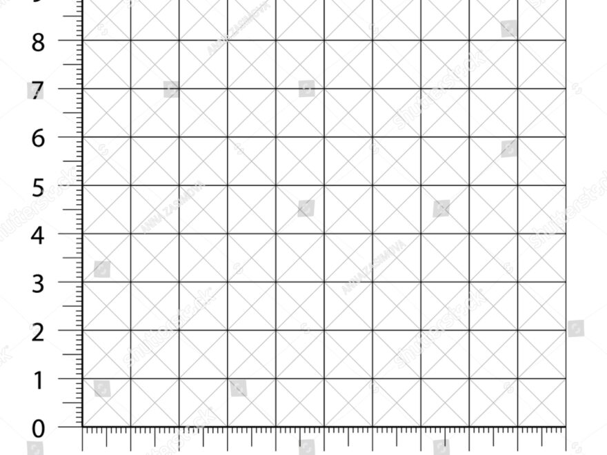 Measured Grid Graph Plotting Grid Corner Stock Vector Royalty Free 1311040049 Shutterstock