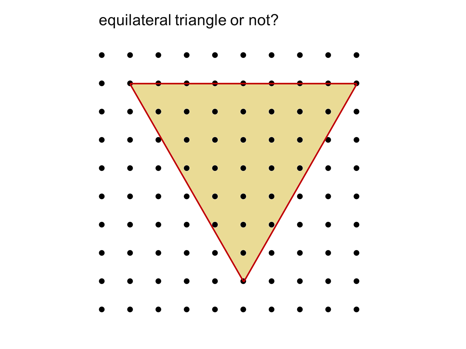 MEDIAN Don Steward Mathematics Teaching Grid Triangles And Pythagoras