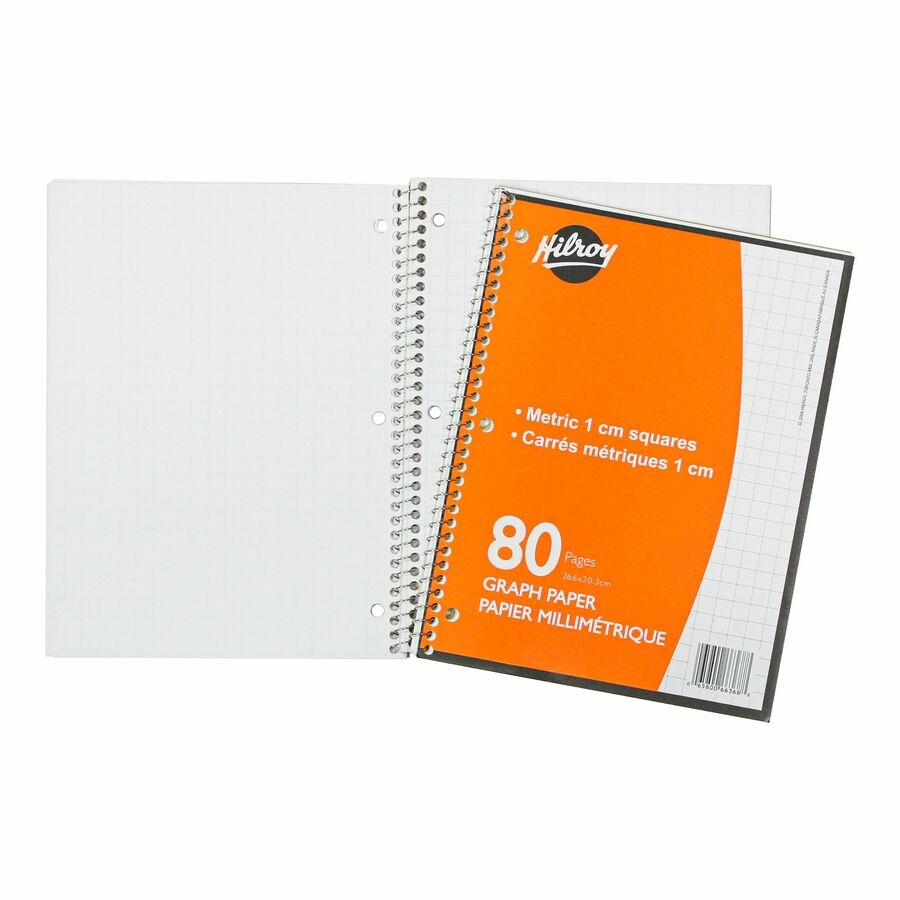 Metric Graph Paper Notebook
