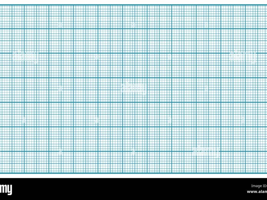 Millimeter Paper Vector Blue Graphing Paper For Education Drawing Projects Classic Graph Grid Paper Measure Illustration Stock Vector Image Art Alamy