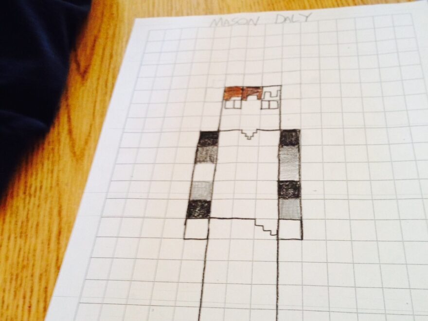 Minecraft Self Portraits Art With Mrs Bolt