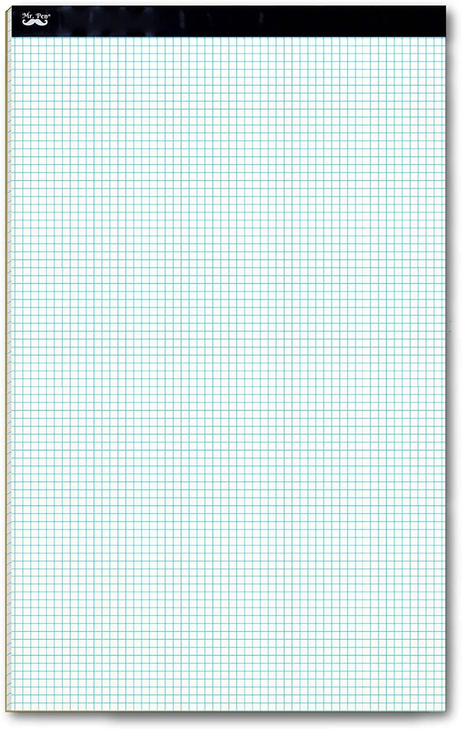 Mr Pen 5x5 Grid Engineering Paper Pad 17 x11 22 Sheets For Drafting And Writing Walmart