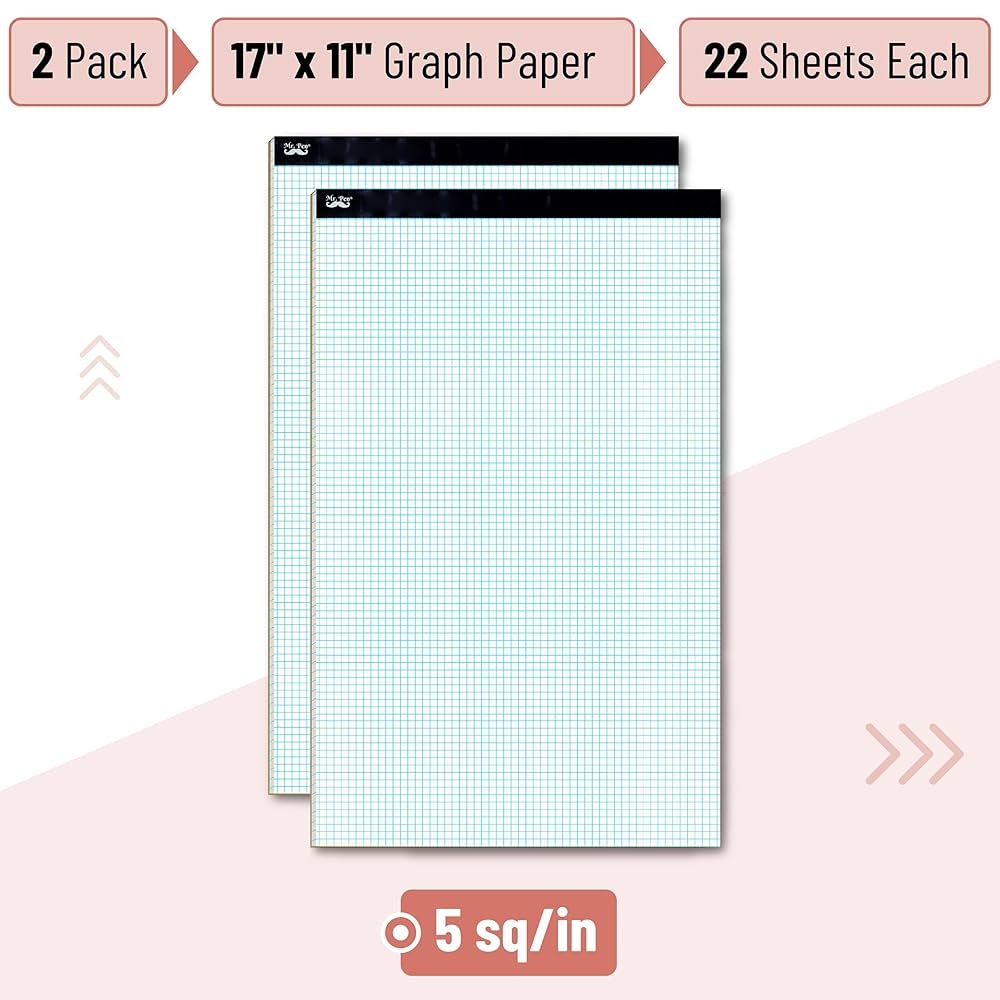 5x5 Graph Paper On Normal Sheet Of Paper