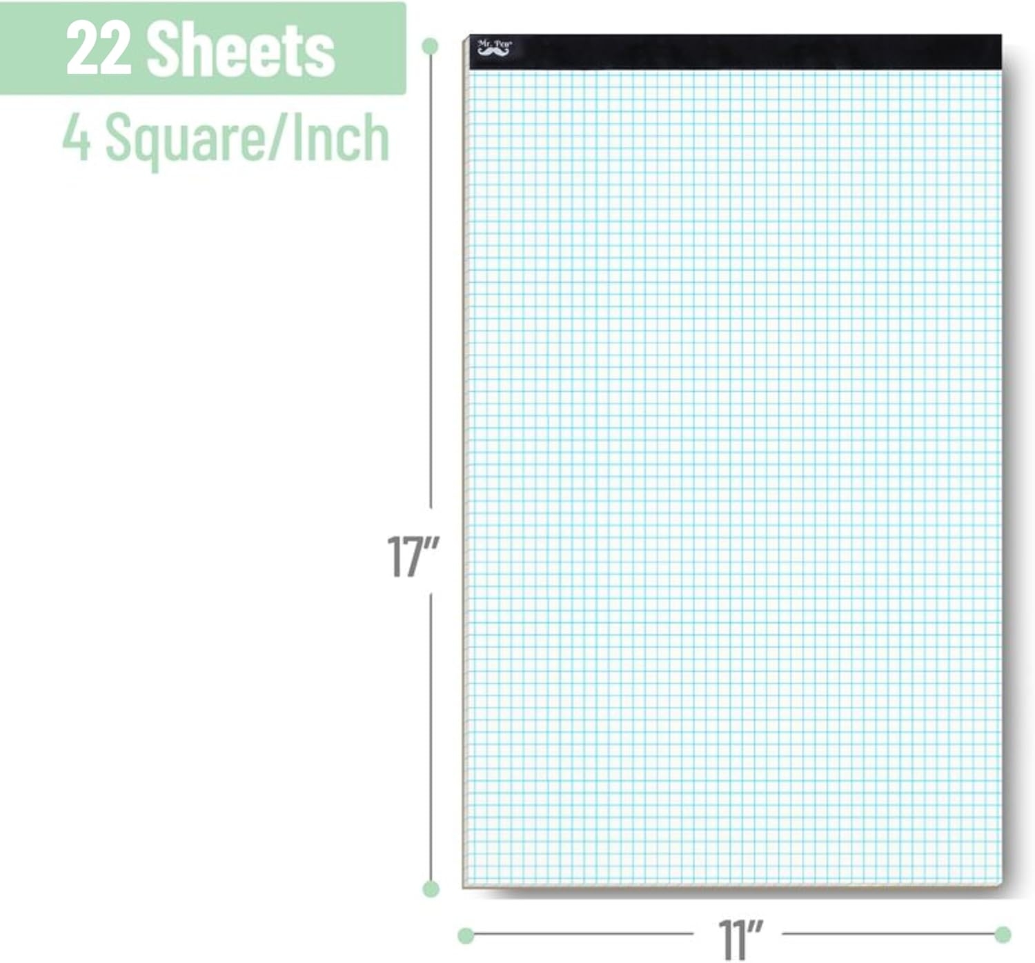 Mr Pen Graph Paper Grid Paper 4x4 4 Squares Per Zimbabwe Ubuy