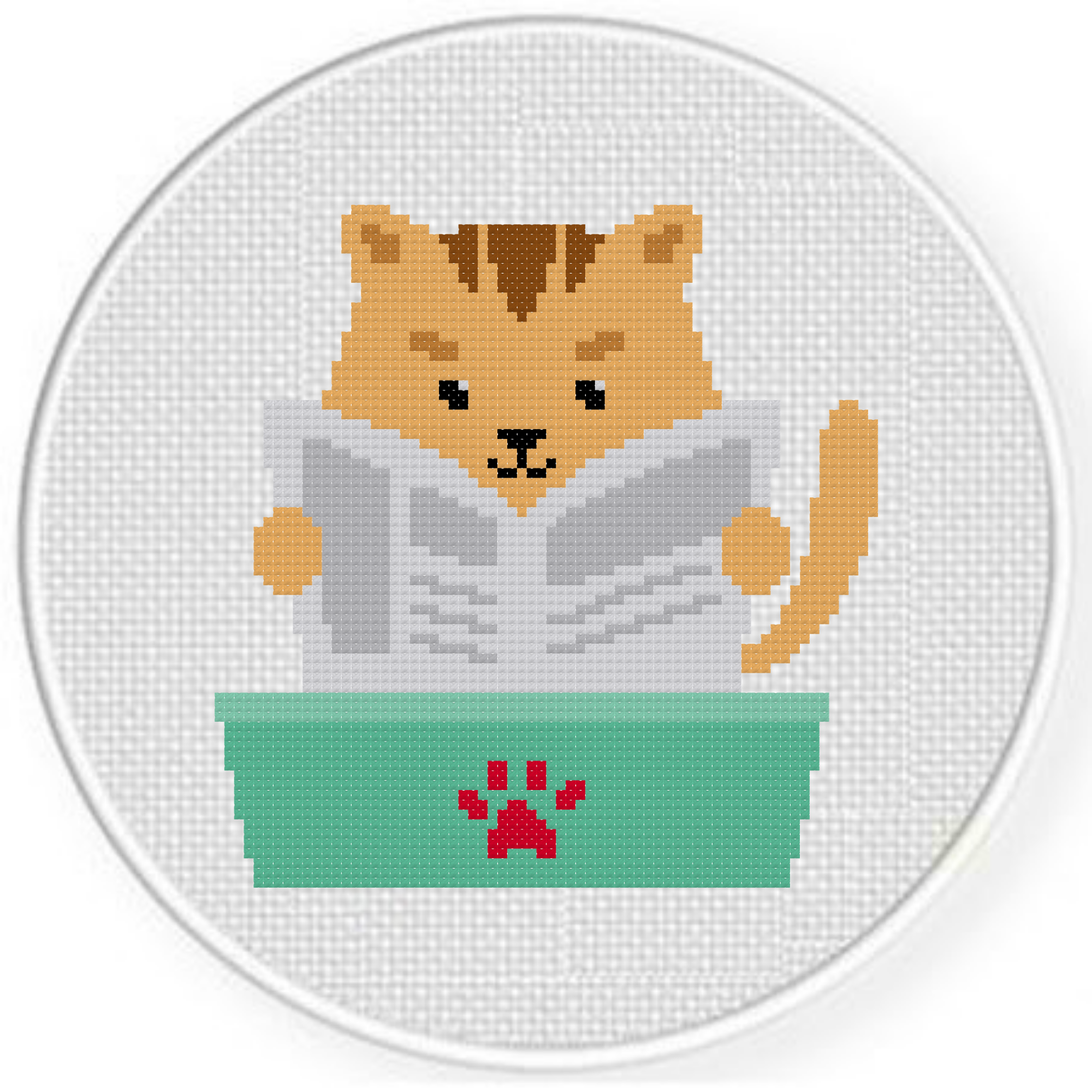 Newspapers Cross Stitch Graph