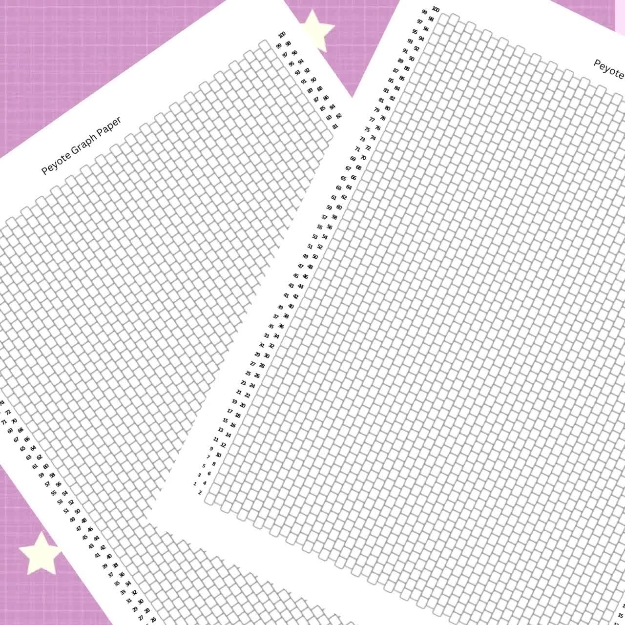 Numbered Peyote Stitch Beading Graph Paper Beading Pattern Beading Tutorial Pattern Sheet Design Sheet Printable Pattern Graph Etsy Numbered Peyote Stitch Beading Graph Paper Beading Pattern Beading Tutorial Pattern Sheet Design Sheet Printable Pattern Graph Etsy