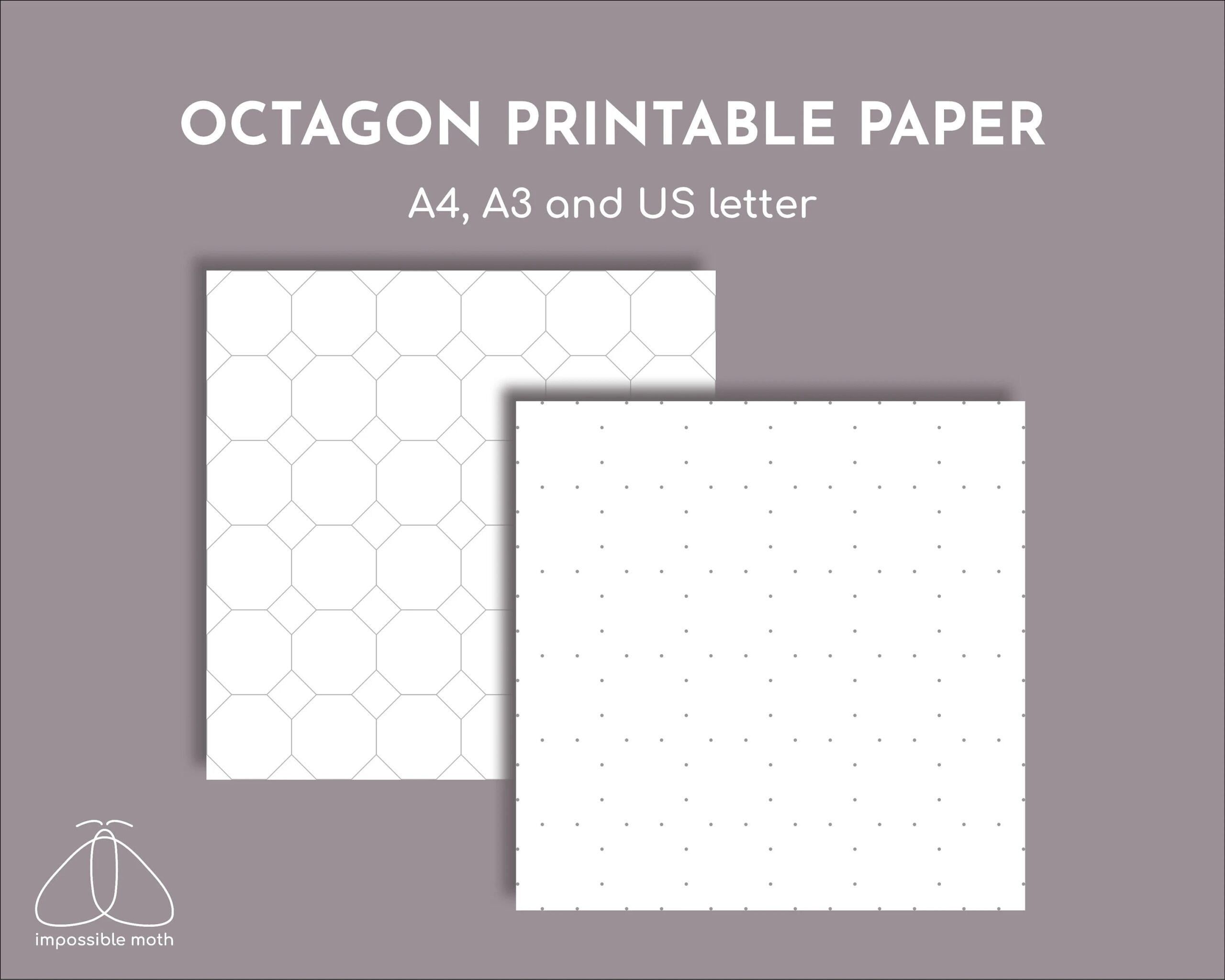 Octagon Graph Paper Quilt Sheet Octagon Graph Paper Quilt Sheet