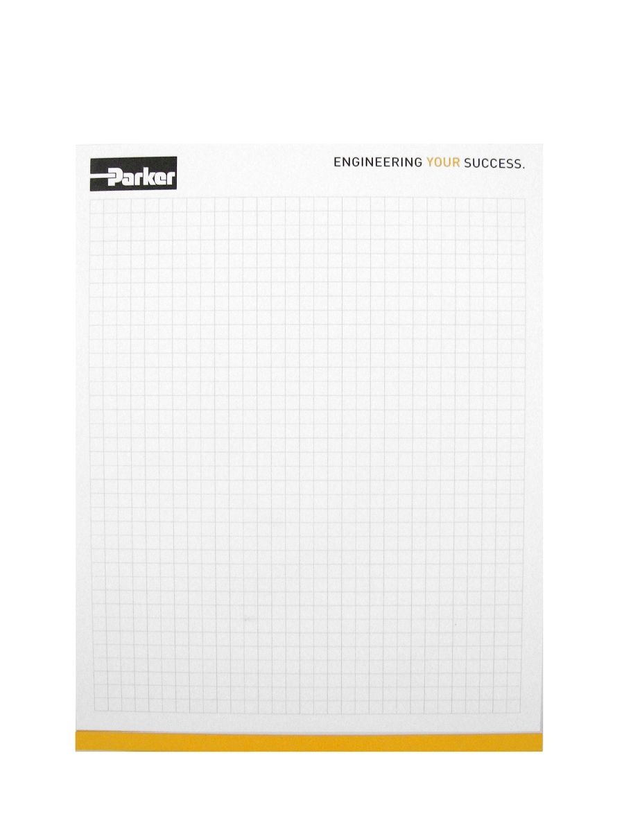 Office 1612 Scratch Pad W Graph Paper 8 5 X 11 10 Per Pack USA 482010 Parker Merchandise Store