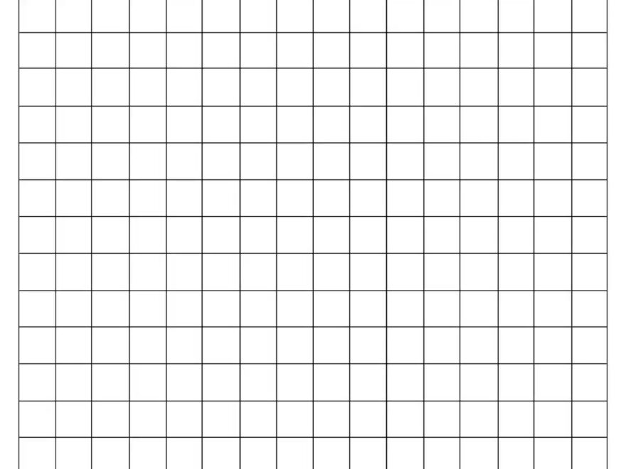 One half Inch Graph Paper Etsy