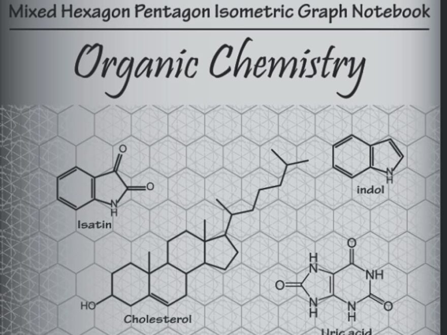 OrgaNote Mixed Hexagon Pentagon Isometric Graph Notebook Organic Chemistry 150 Pages Size 8 5 x 11 OrgaNote 9798542635446 Amazon Books