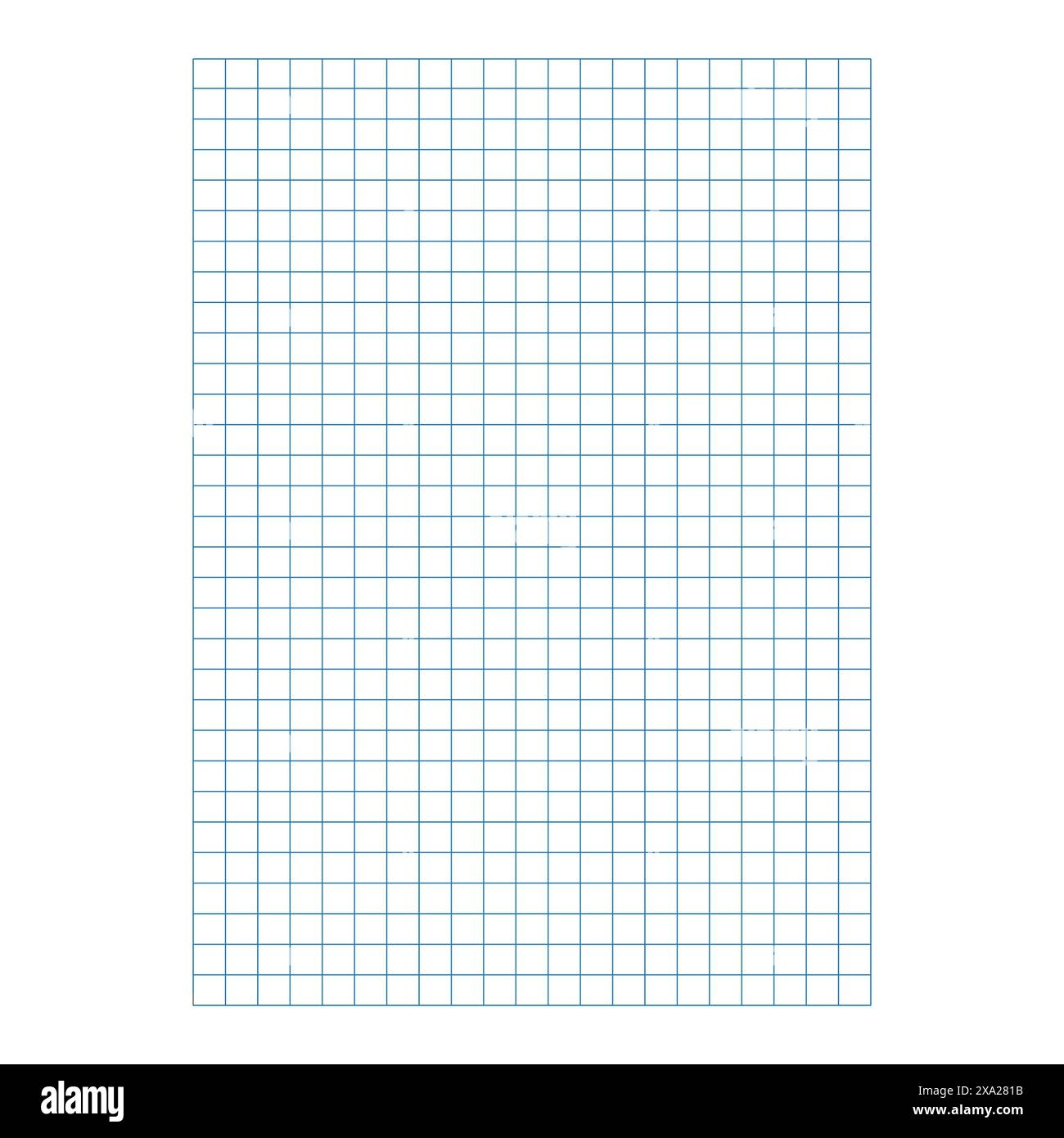 Edge To Edge One Inch Graph Paper Printable