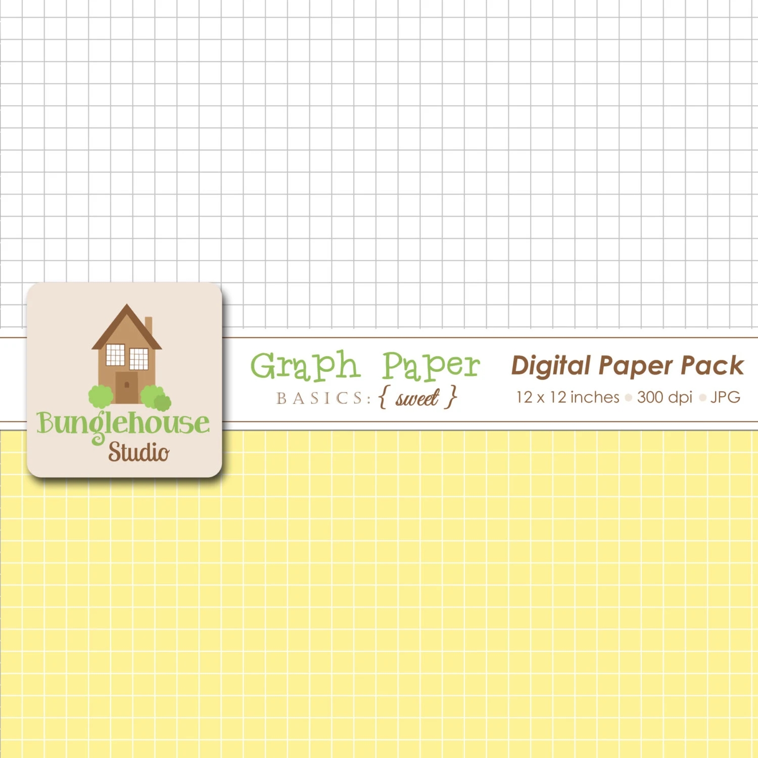 Printable Graph Paper 12-Inch