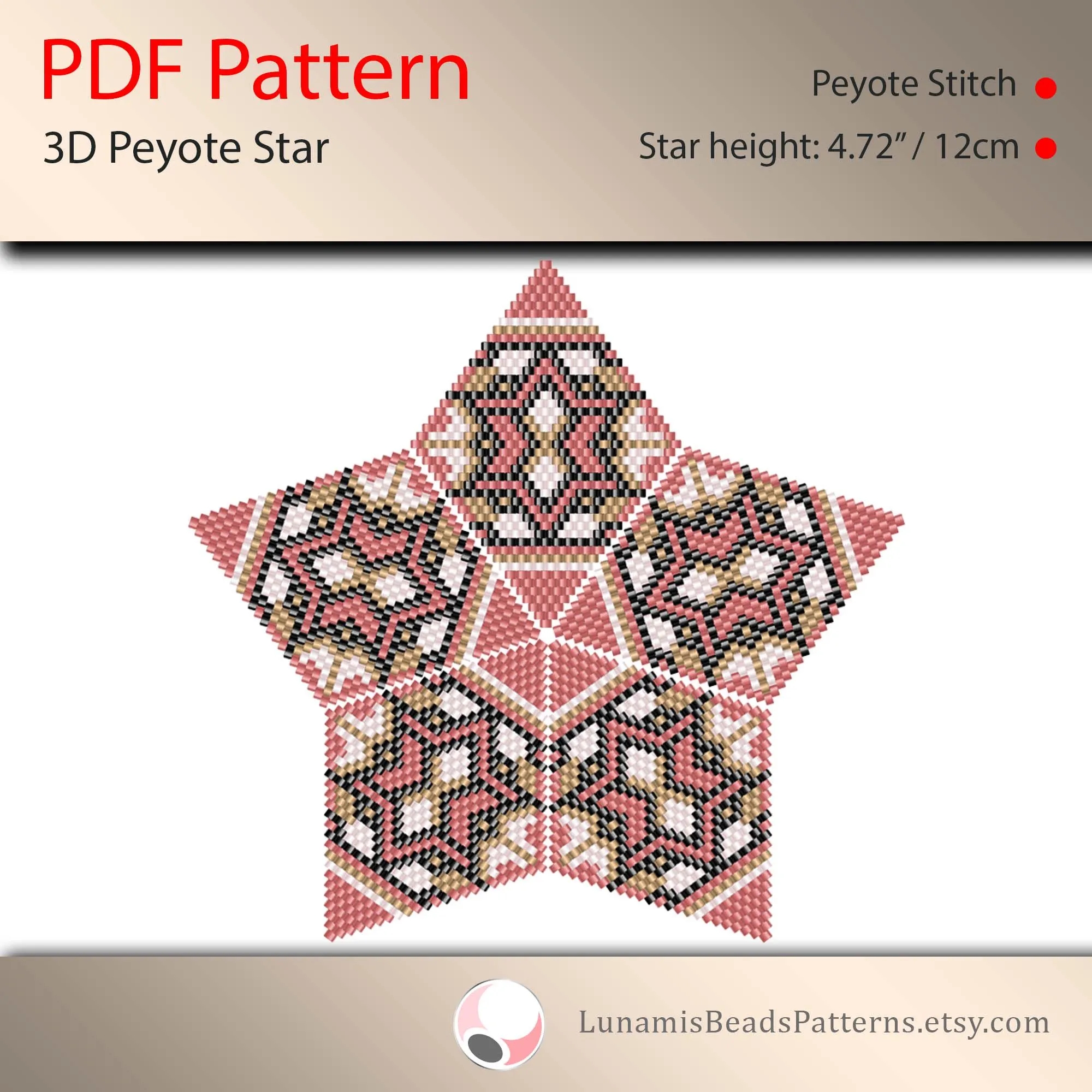 Peyote Star Graph Paper Peyote Star Graph Paper