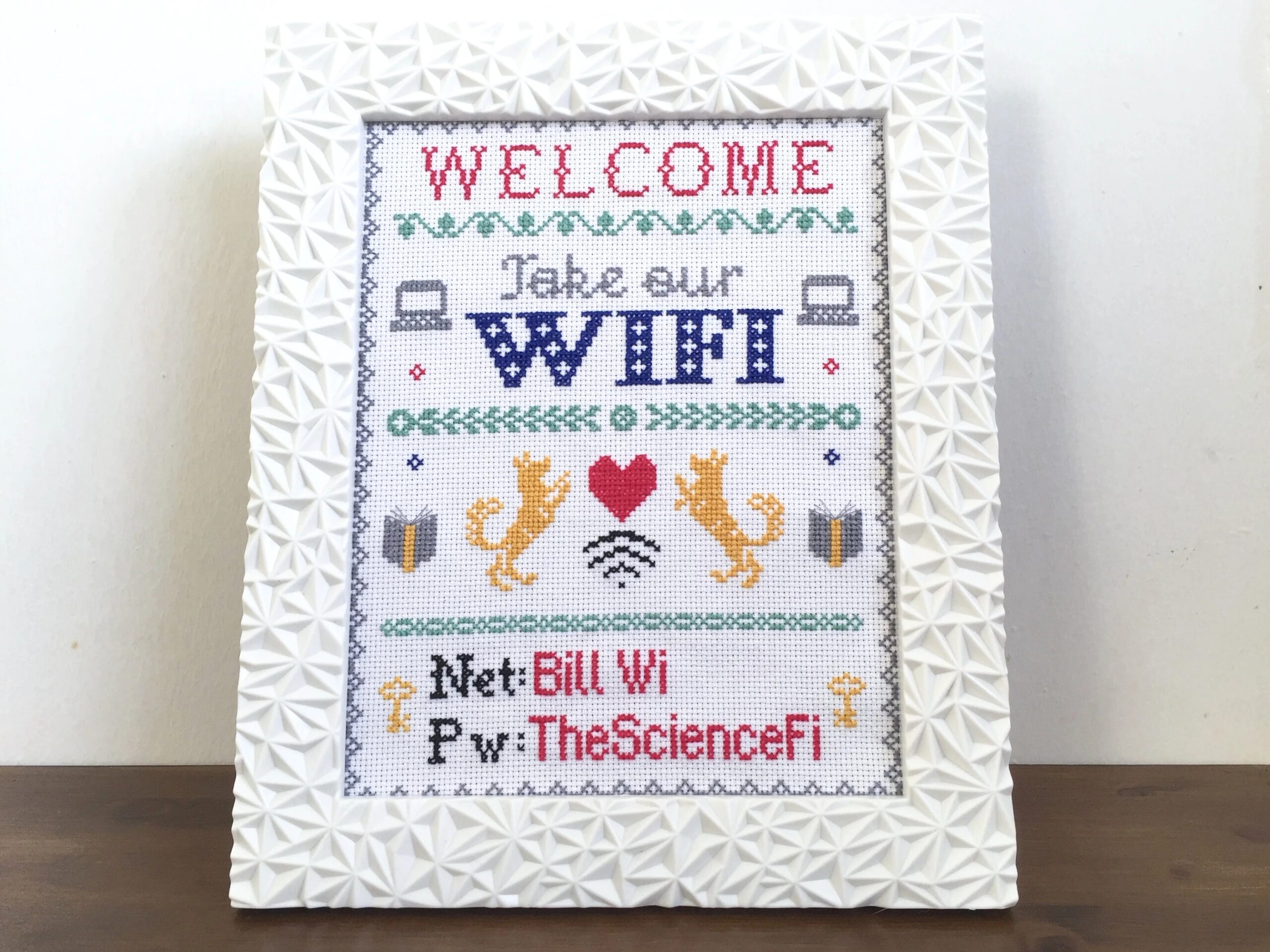 Wireless Cross Stitch Graph