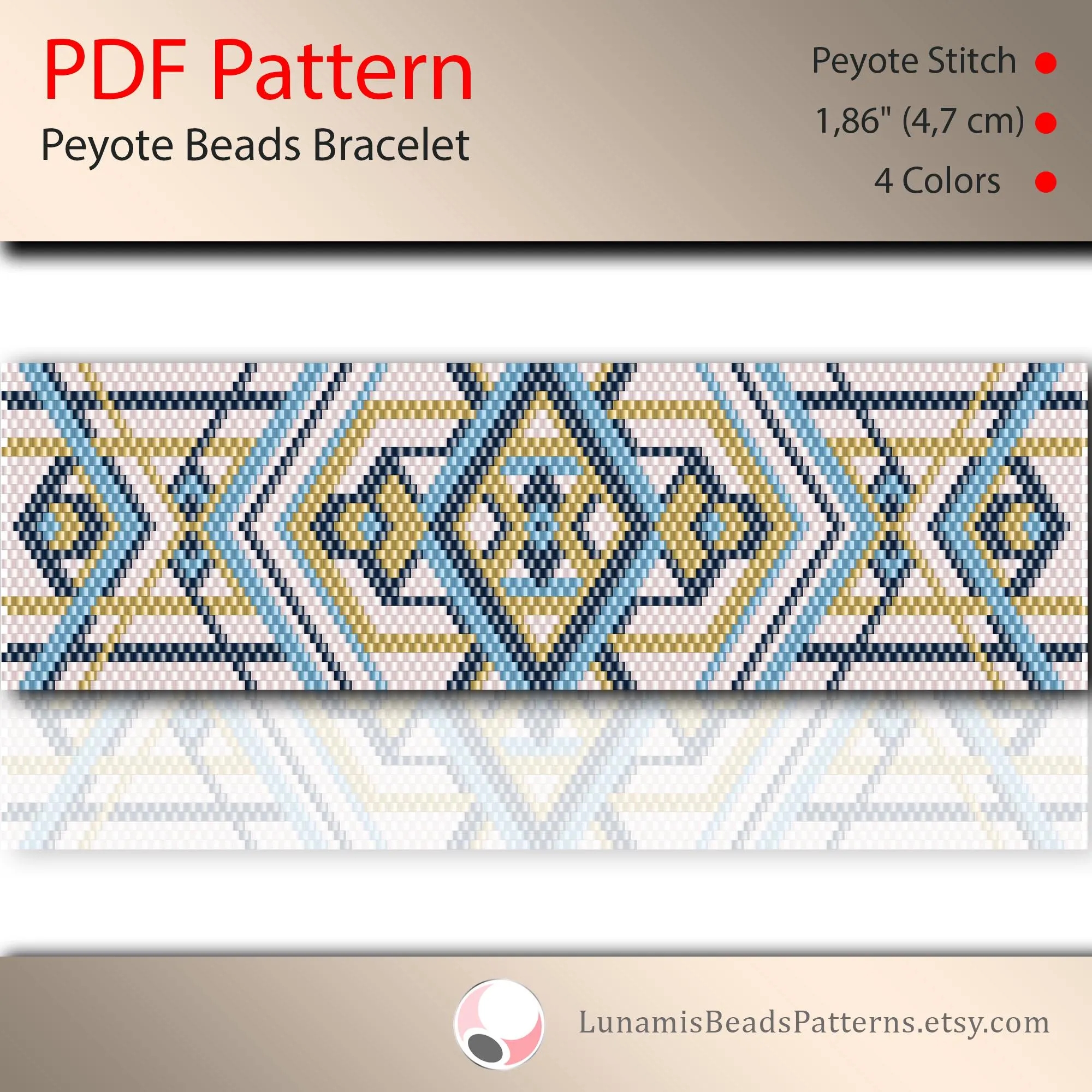 Odd Count Peyote Graph Paper