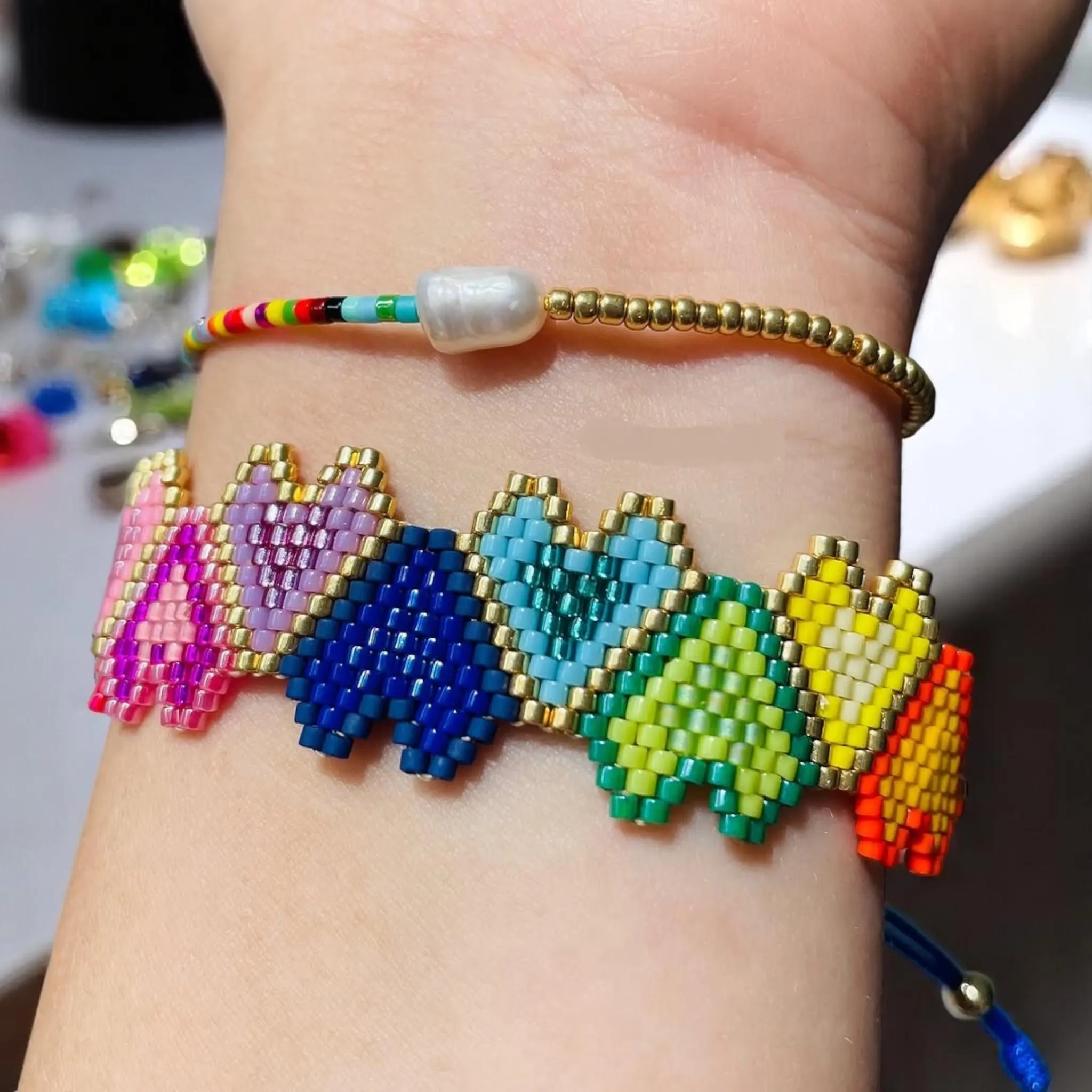 Peyote Stitch Bead Patterns Etsy Australia Peyote Stitch Bead Patterns Etsy Australia