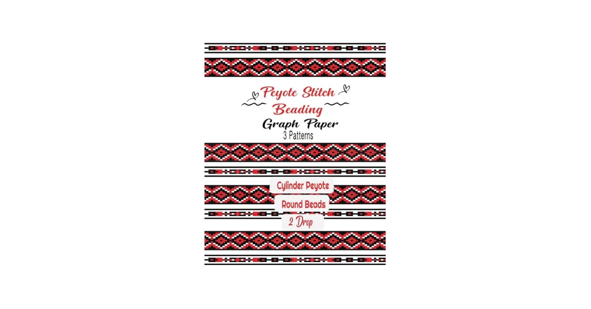 3 Drop Peyote Stitch Graph Paper