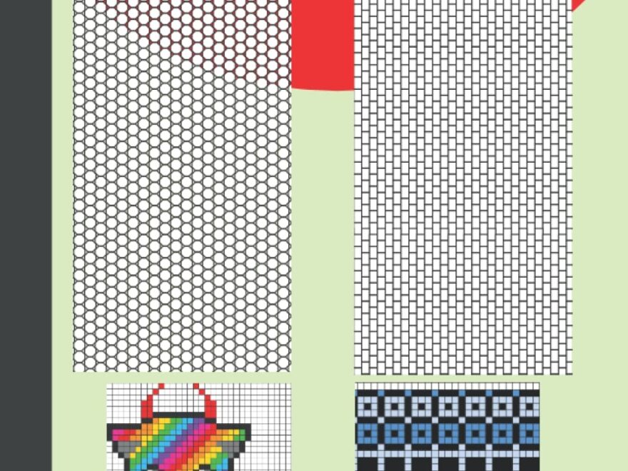 Peyote Stitch Graph Paper Peyote Stitch Beading Graph Paper To Create Your Own Beadwork Designs With Multiple Patterns For Over 300 Of Your Seed Bead Designs 7 Publishing Lola C Conners Amazon