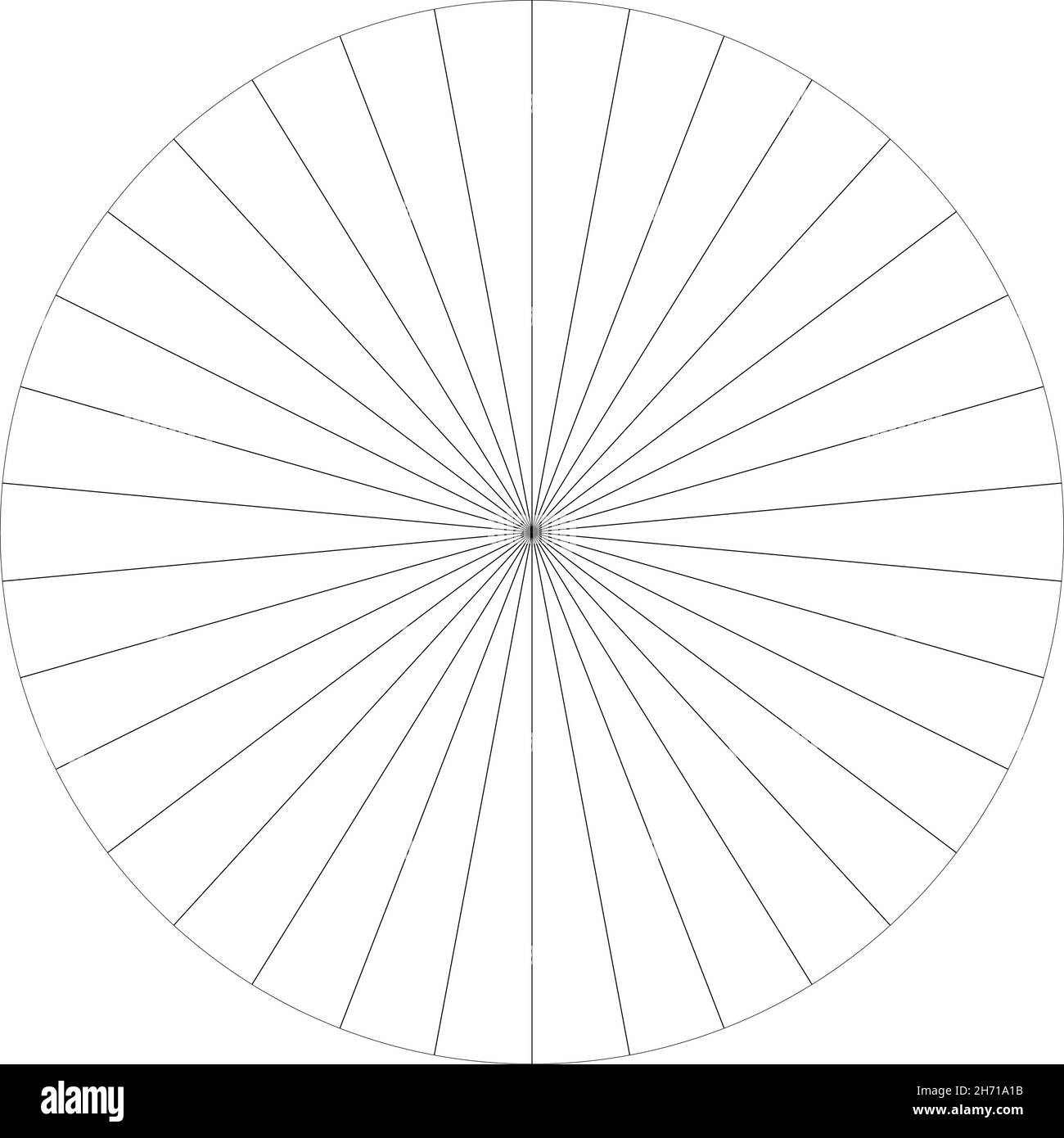 Pie Chart Pie Graph Circular Circle Diagram From Series With 2 To 65 Segments Portions Ratio Concept Infographic Presentation Element Stock Ve Stock Vector Image Art Alamy