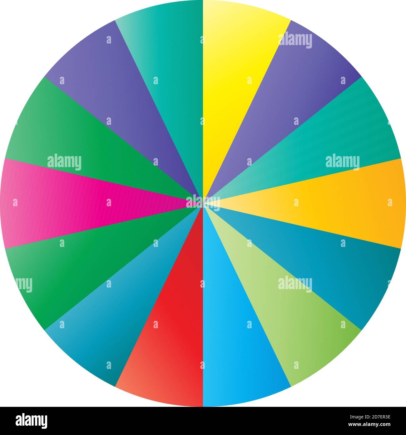 Pie Chart Pie Graph Diagram Segmented Circle s From 2 To 20 Portions Pieces And Parts Stock Vector Image Art Alamy