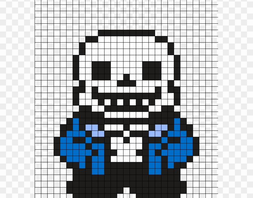 Pixelated Drawing Graph Paper Frames Illustrations Undertale Pixel Art Grid HD Png Download 609x1050 2210832 PngFind