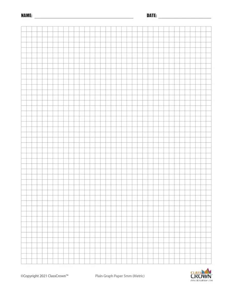 5 Mm Graph Paper Printable