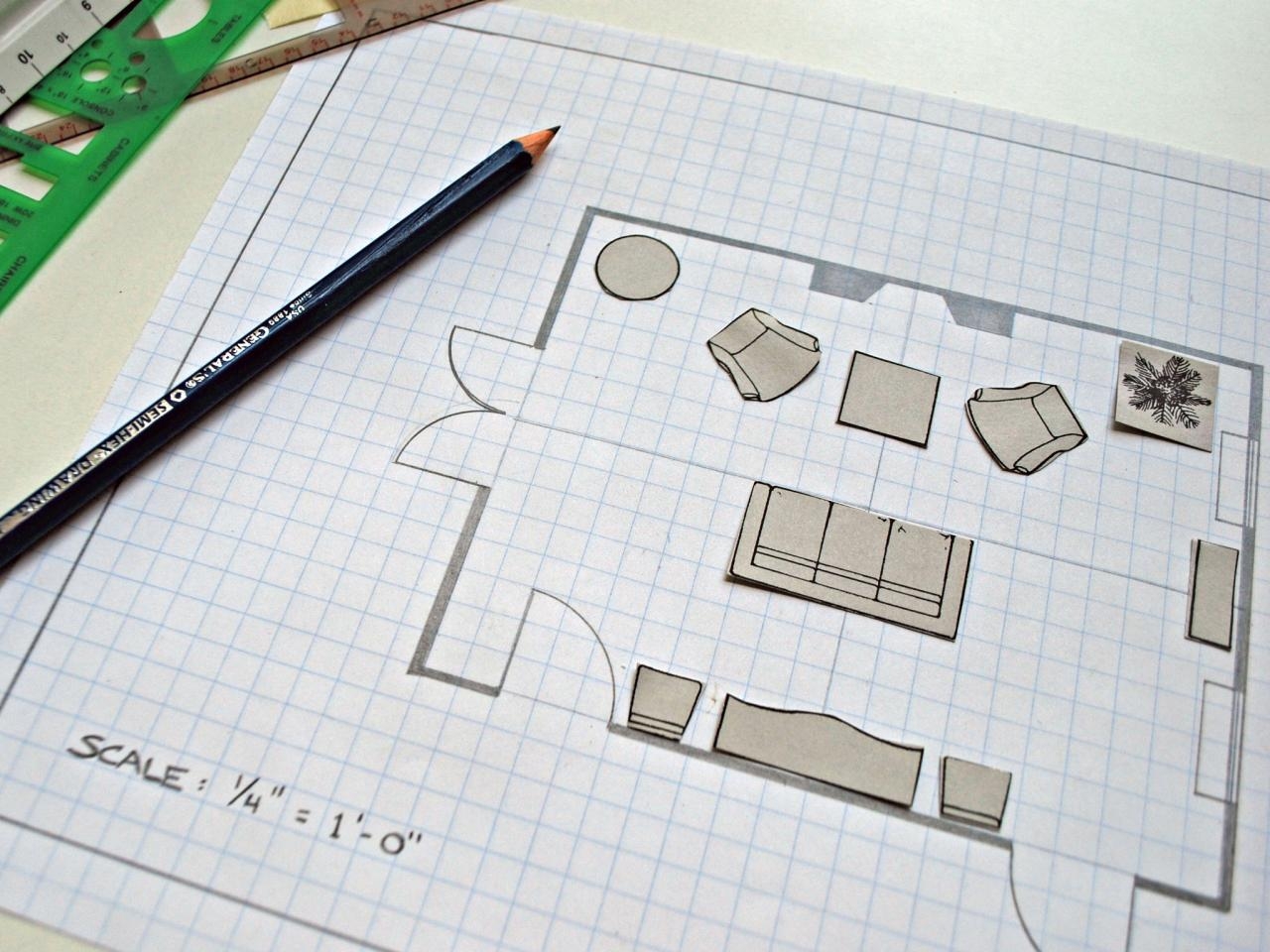 3d Floor Plans With Graph Paper