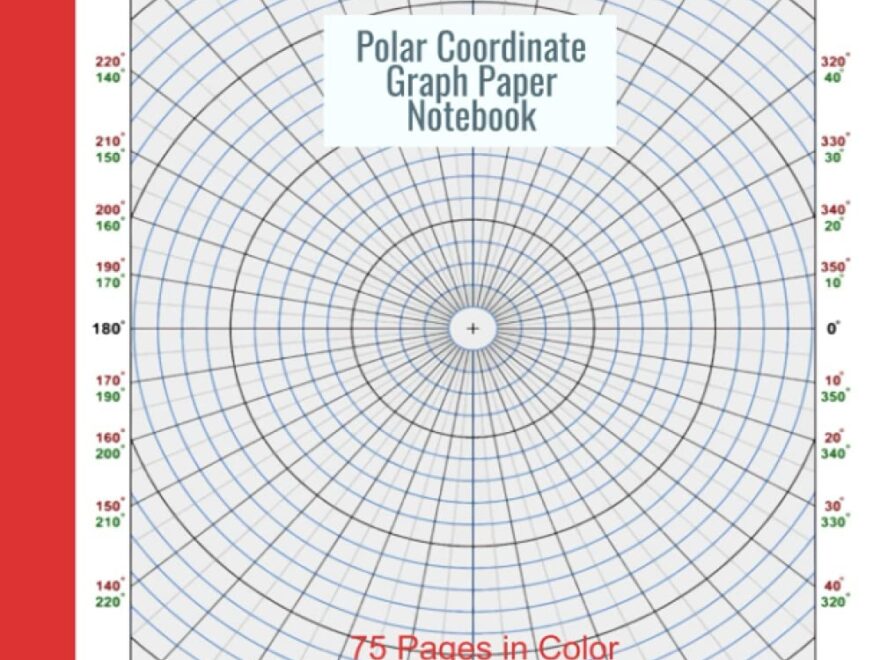 Polar Chart Paper Generator Polar With Radians Graph Paper 1 4 Red 500 Sheet Ream Geyer Graph Paper 1 Pack
