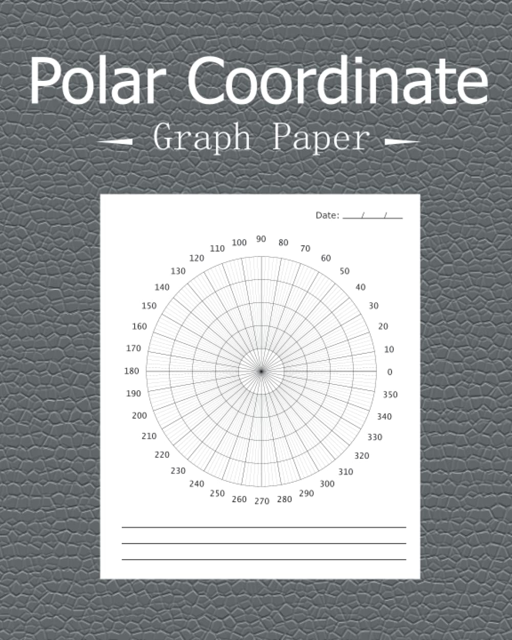Polar Coordinate Graph Paper Blank Polar Plot Grid Drawing Paper Circular Graphs For Students Engineers Designers And Mandala Artists 110 Pages Large 8 X 10 Inches Alij John John 9798780205029 Amazon Books