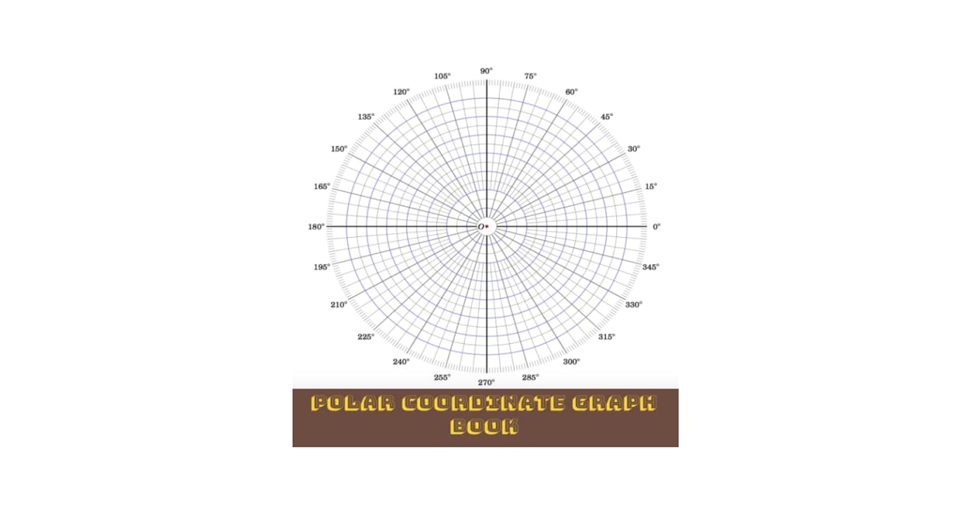 Polar Coordinates Graph Paper Simple