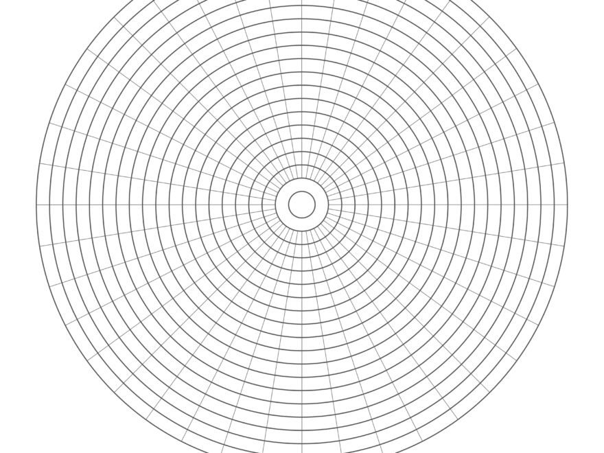 Polar Graph Paper PDF Graph Paper Page