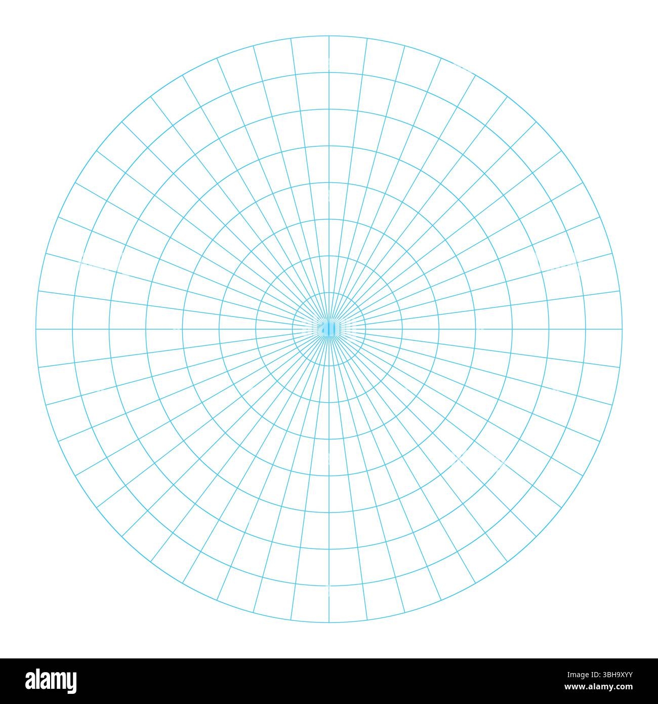 Plain Polar Graphing Paper Plain Polar Graphing Paper