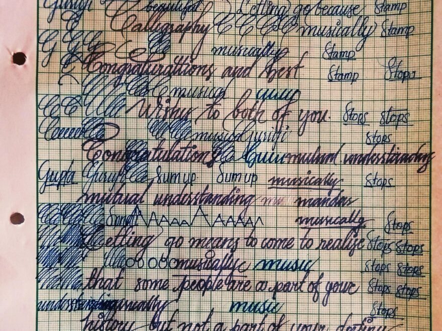 Practice With Graph Paper R Handwriting
