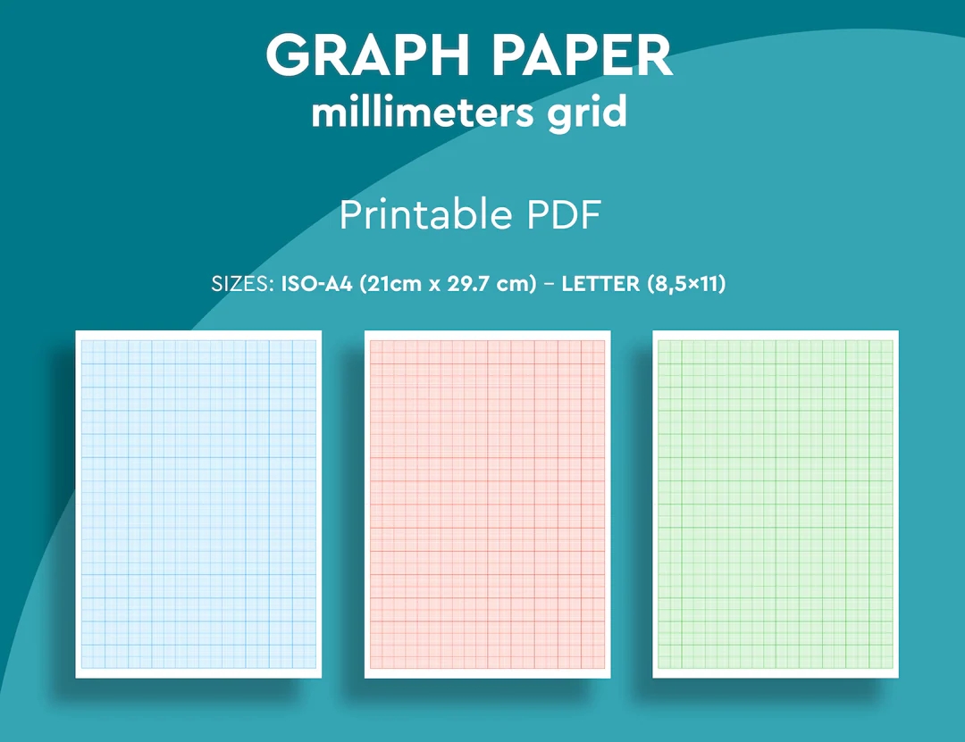 Graph Paper A4 Template