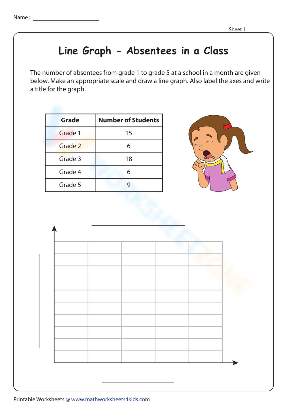 Printable Grade 5 Data And Graphing Worksheets