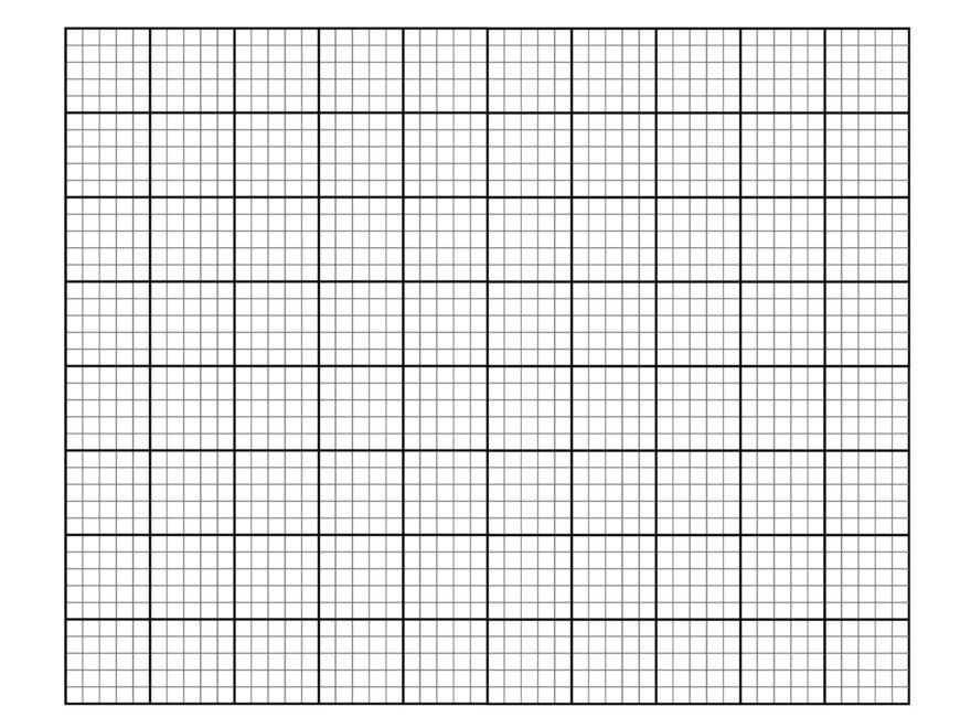 Printable Graph Grid Cross Stitch Paper 1 5 Inch 5 Lines Per Inch With 1 Inch Grid Pdf Svg Png Instant Download Etsy