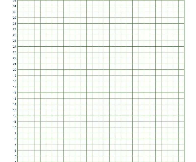Printable Graph Paper Blank Templates