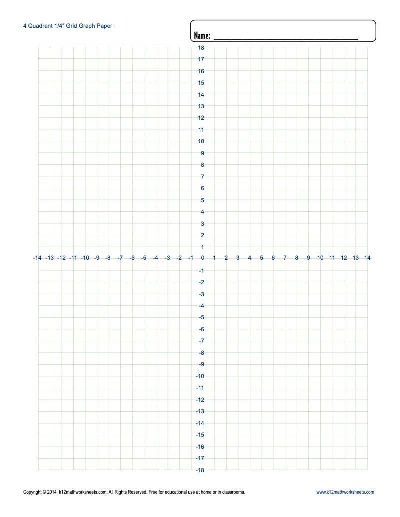 Graph Paper Print Out