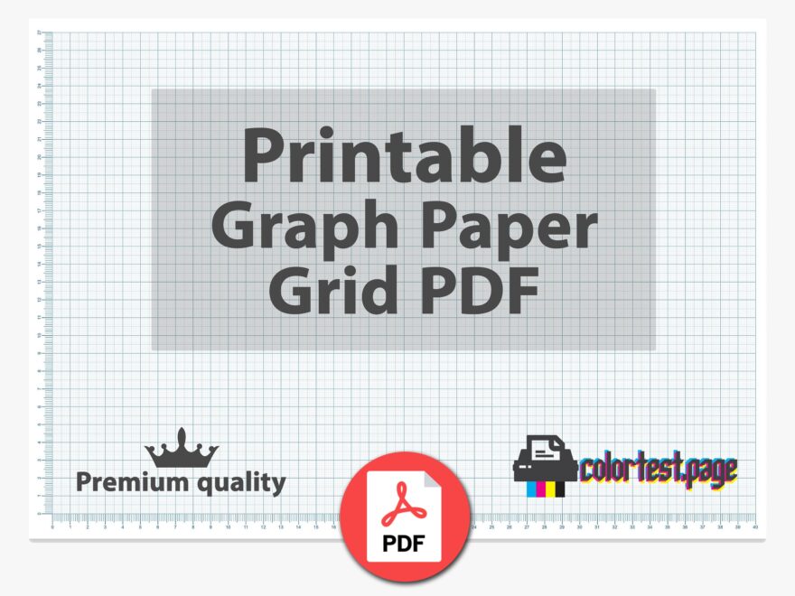 Printable Graph Paper PDF Color Test Page