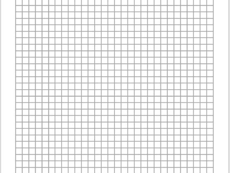 Printable Graph Paper PDF File Etsy