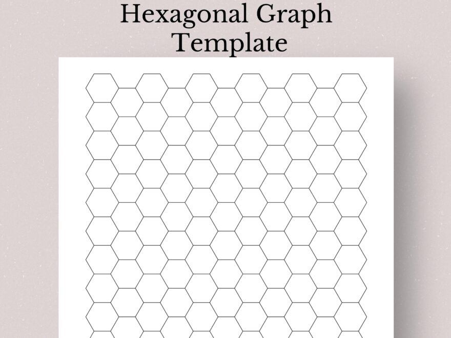 Printable Hexagonal Graph Paper Organic Chemistry Paper Drawing Paper Chemistry Drawing Paper Hexagonal Grid Paper 6 Sided Graph Paper Etsy