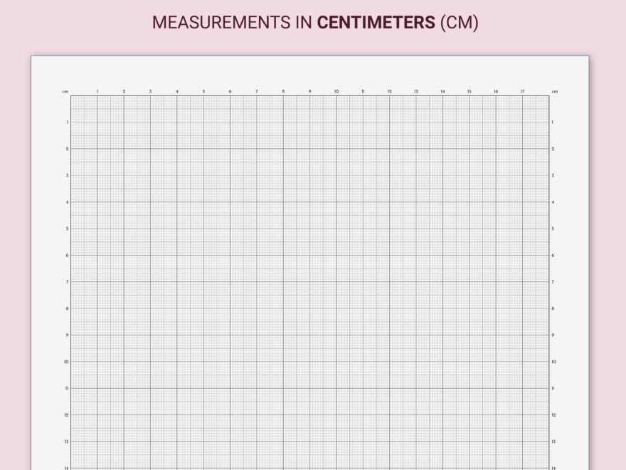 Printable Millimeter Graph Paper A4 With Margin digital Download Etsy