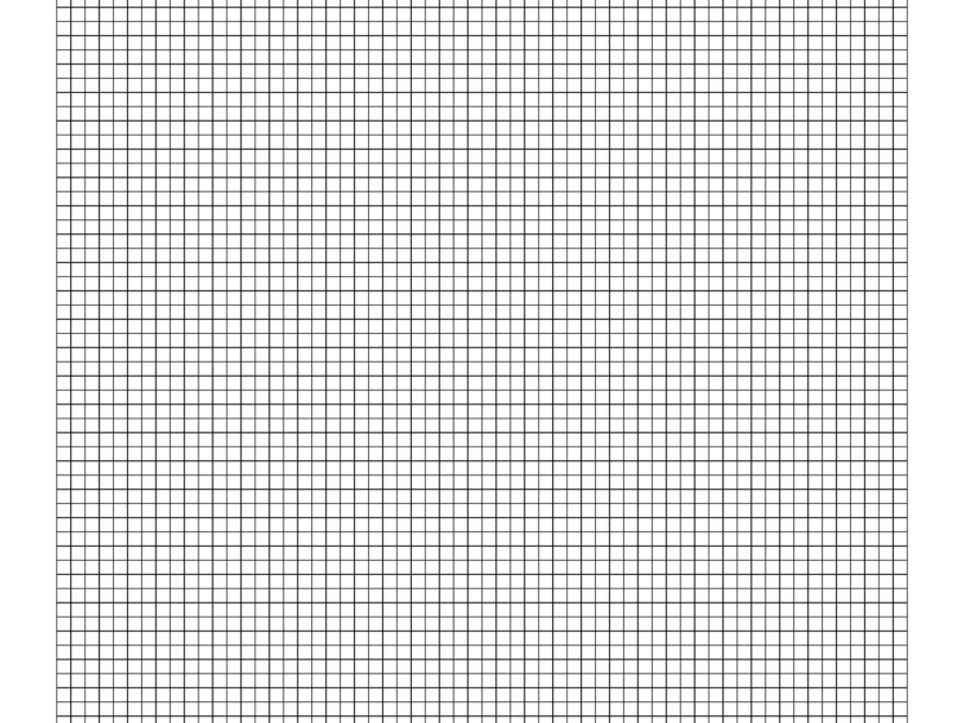 Printable Quadrille Paper