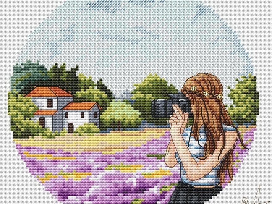 Provence Cross Stitch Chart Code NM 209 Nadezhda Mashtakova Buy Online On Mybobbin