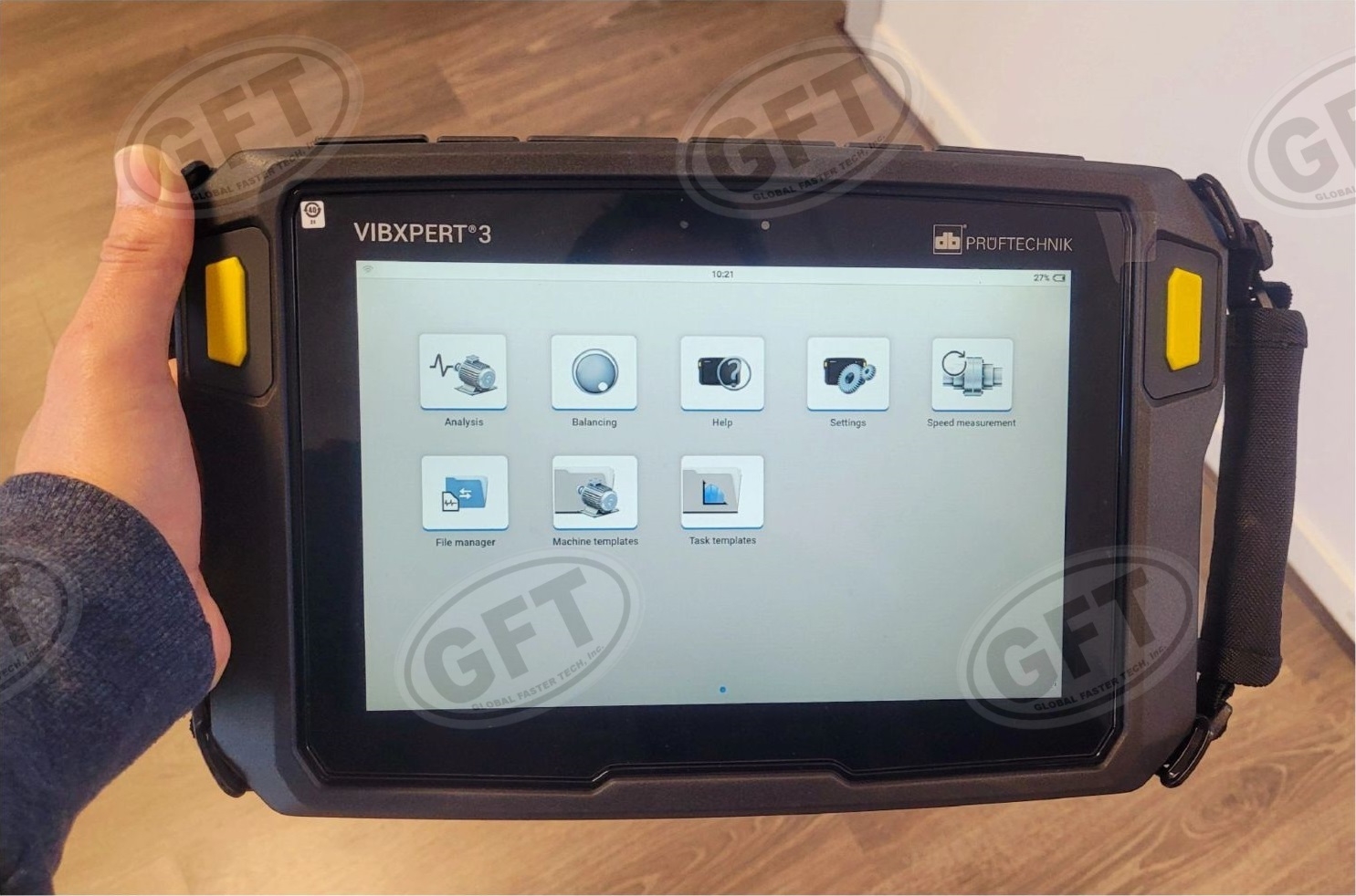 Vibxpert Polar Plot Graph